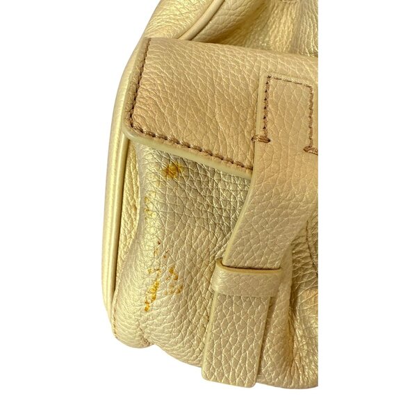 Sondra Roberts Gold Metallic Double strap Shoulder handbag - Picture 9 of 10